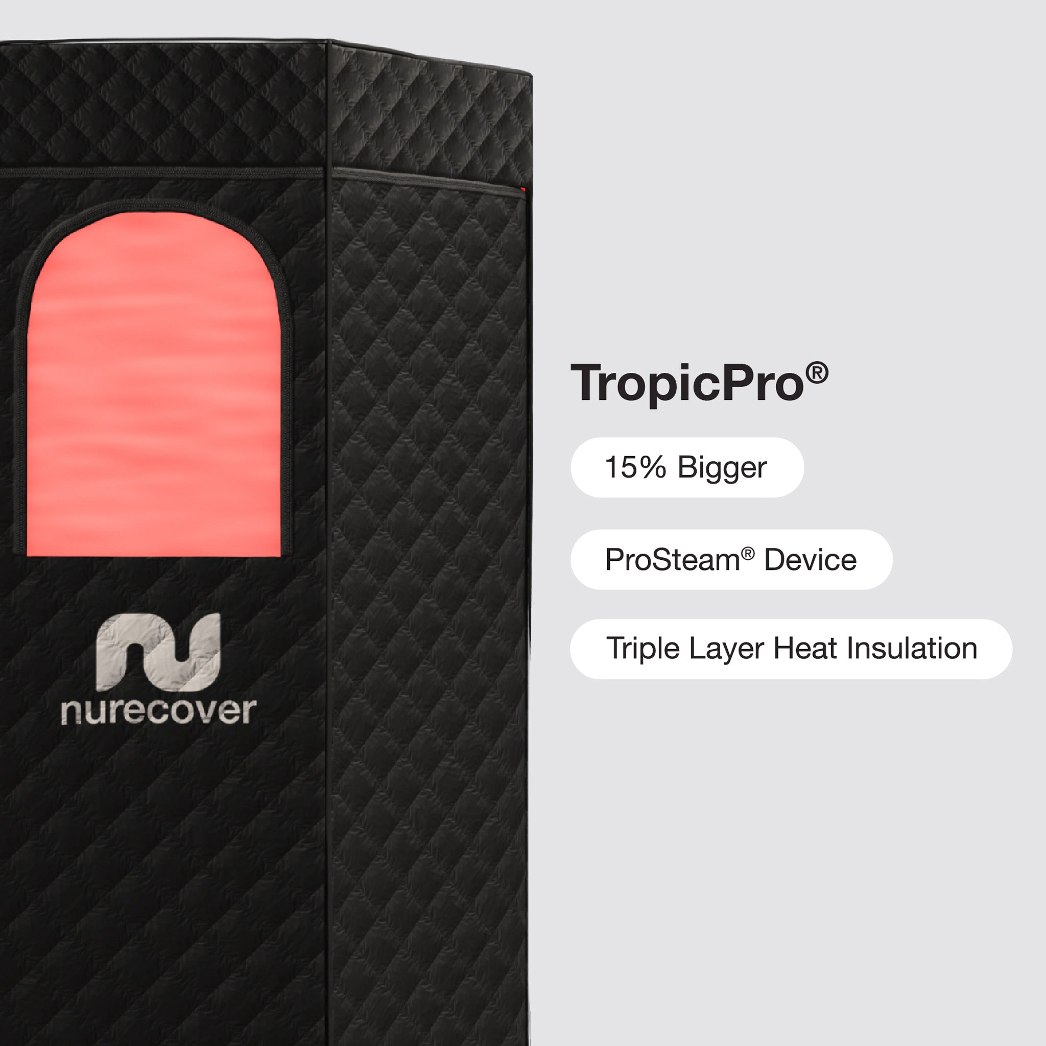 nurecover Tropic® Home Steam Sauna